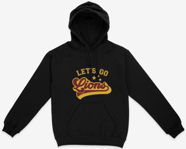 St Leo the Great Let's Go Lions Hoodie