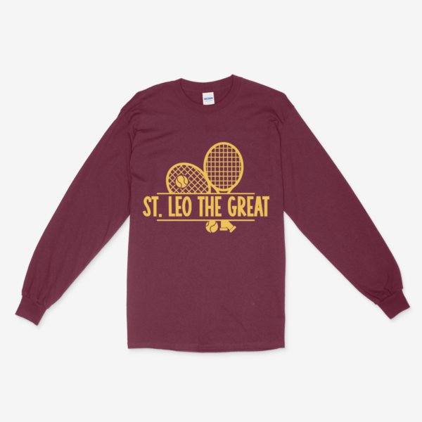 St Leo the Great Tennis Long Sleeve Tee